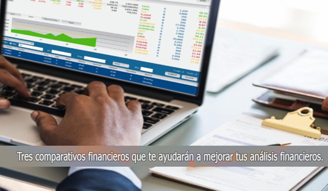 Tres comparaciones que no pueden faltar en tus análisis financieros